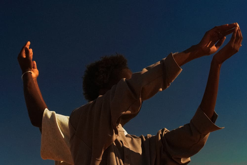 Twelvepieces "The Spring" Lookbook Collection Fashion Photography Desert Earth Color Palette Sand Editorial