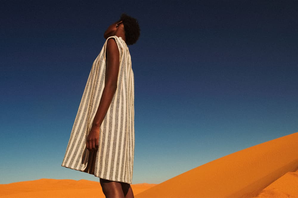 Twelvepieces "The Spring" Lookbook Collection Fashion Photography Desert Earth Color Palette Sand Editorial