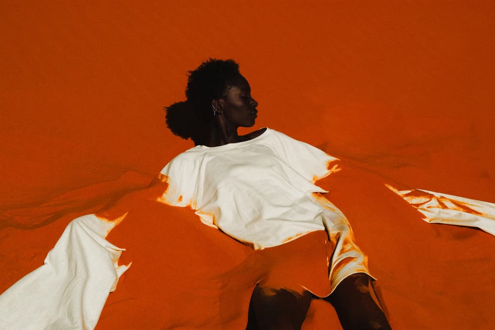 Twelvepieces "The Spring" Lookbook Collection Fashion Photography Desert Earth Color Palette Sand Editorial