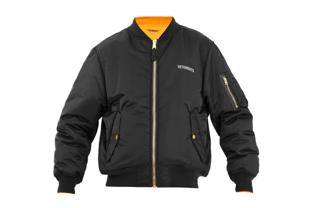 vetements spring summer 2018 first drop demna gvsalia alpha industries levis carhartt wip reebok