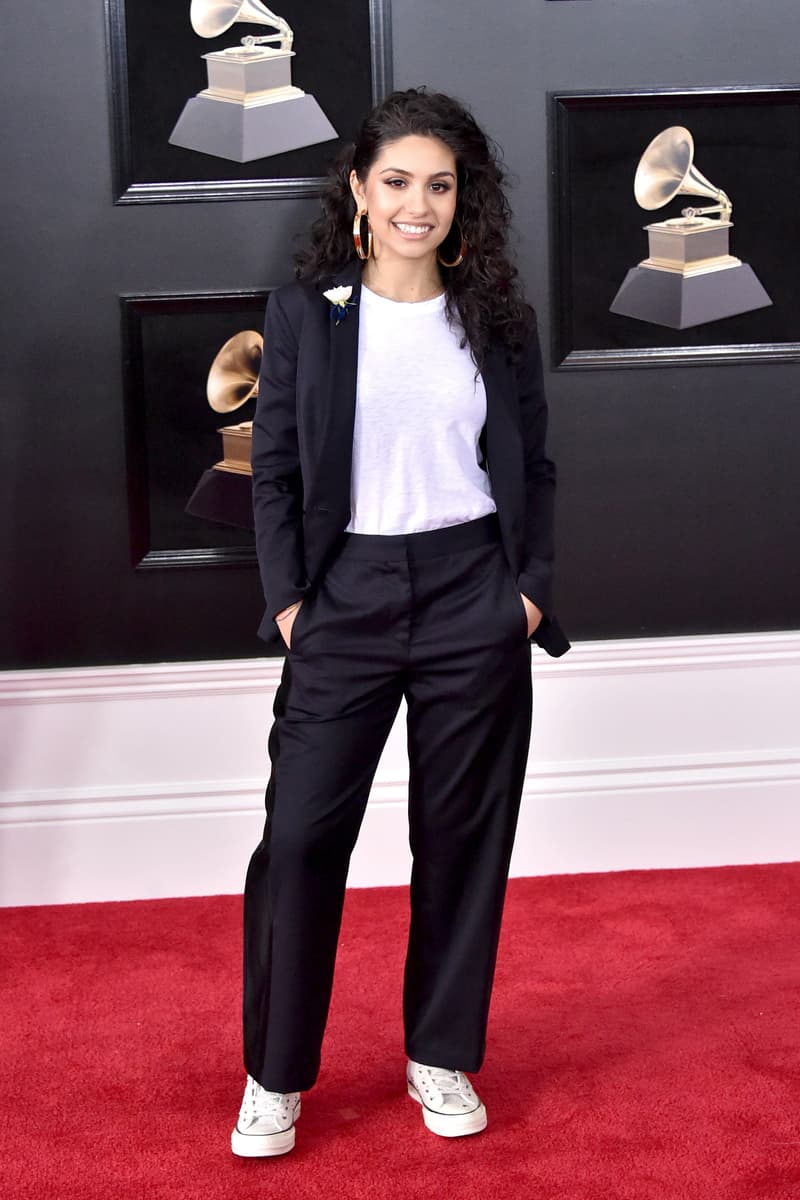 Grammys 2018 Best Red Carpet Looks Fashion Gowns Cardi B SZA Pink Lady Gaga For gals on-the-go Alessia Cara