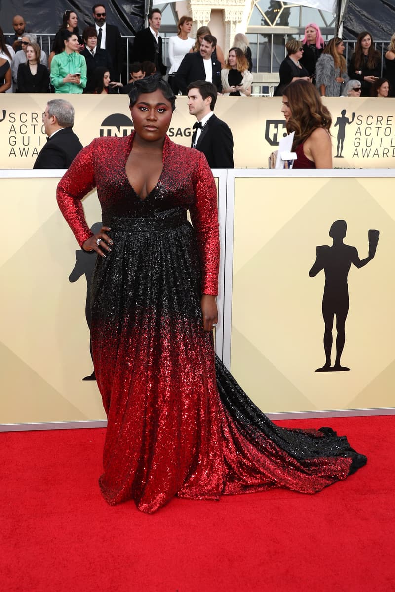 2018 SAG Awards Red Carpet Look Gala Millie Bobby Brown Nicole Kidman Lupita Nyong'o Halle Berry