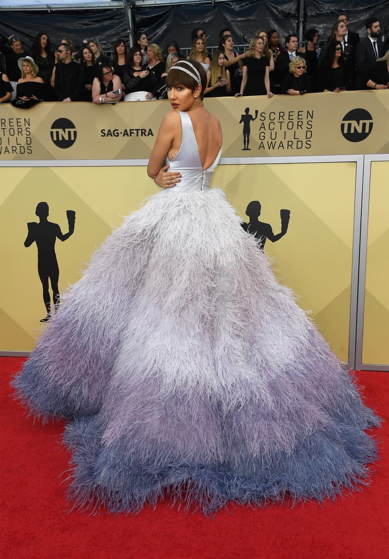 2018 SAG Awards Red Carpet Look Gala Millie Bobby Brown Nicole Kidman Lupita Nyong'o Halle Berry