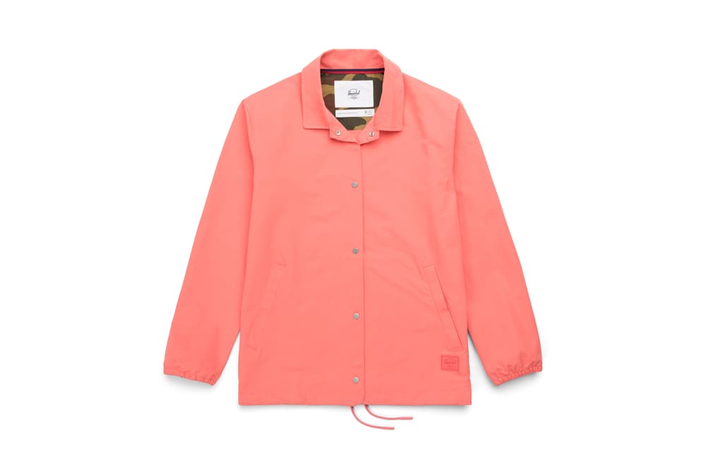 Shop Herschel Supply New Pink Jackets Outerwear Raincoat Bomber Jacket Simple Minimal