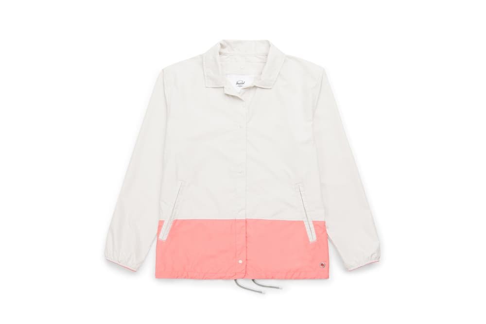 Shop Herschel Supply New Pink Jackets Outerwear Raincoat Bomber Jacket Simple Minimal