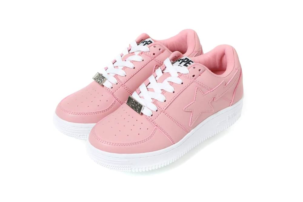 A Bathing Ape BAPE STA Low Pink