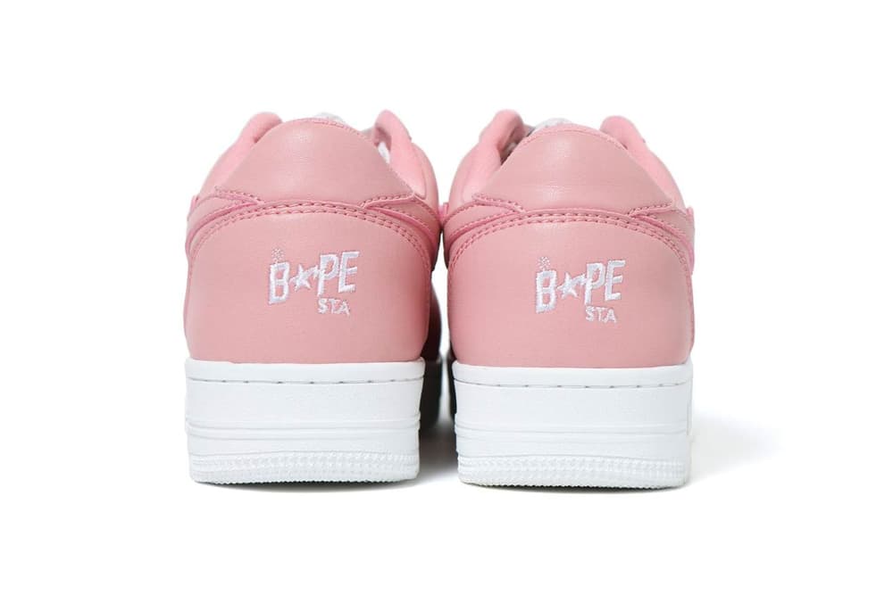 A Bathing Ape BAPE STA Low Pink