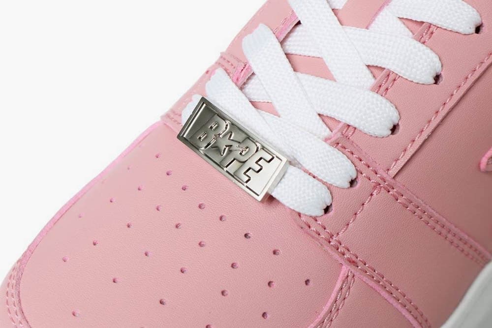 A Bathing Ape BAPE STA Low Pink