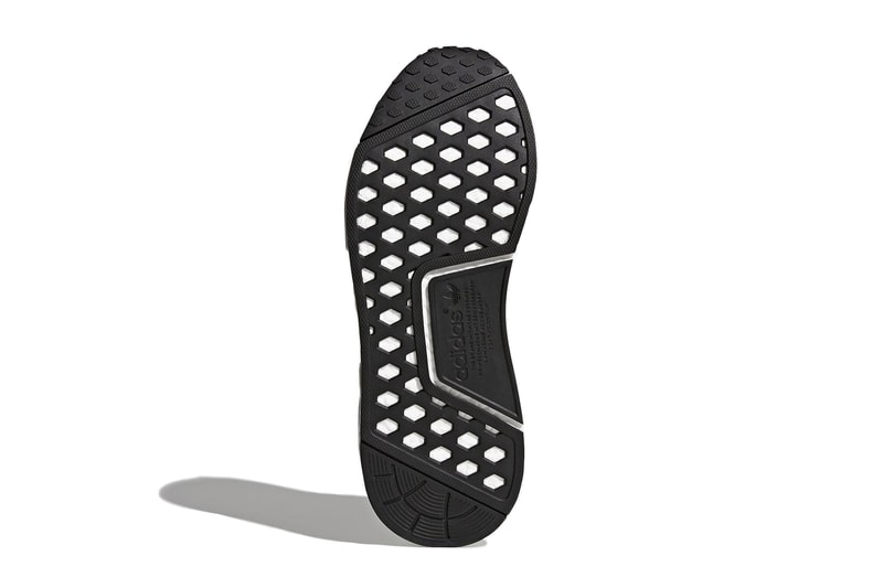 adidas NMD R1 White Grey Blizzard Colorway Sneaker Trainer Shoe Runner Clean Crisp Minimal