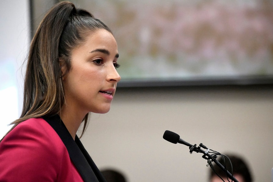 Aly Raisman Larry Nassar Sententcing Statement USA Gymnastics Sexual Abuse Misconduct Assault Justice Trial Olympic Doctor