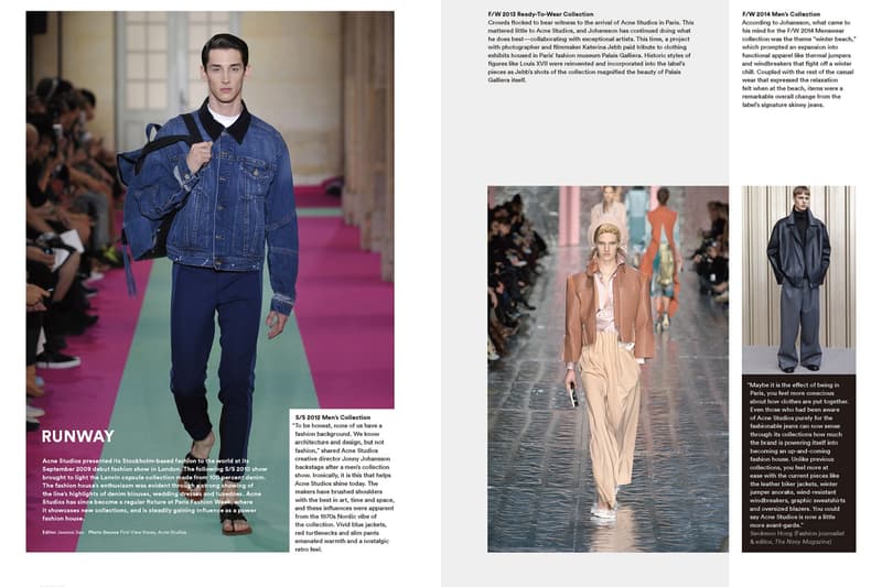 Magazine B Korea Acne Studios Swedish Label Johnny Johansson Denim Blå Konst Interview