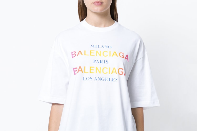Go on a World Tour With Balenciaga's New Cities T-Shirt