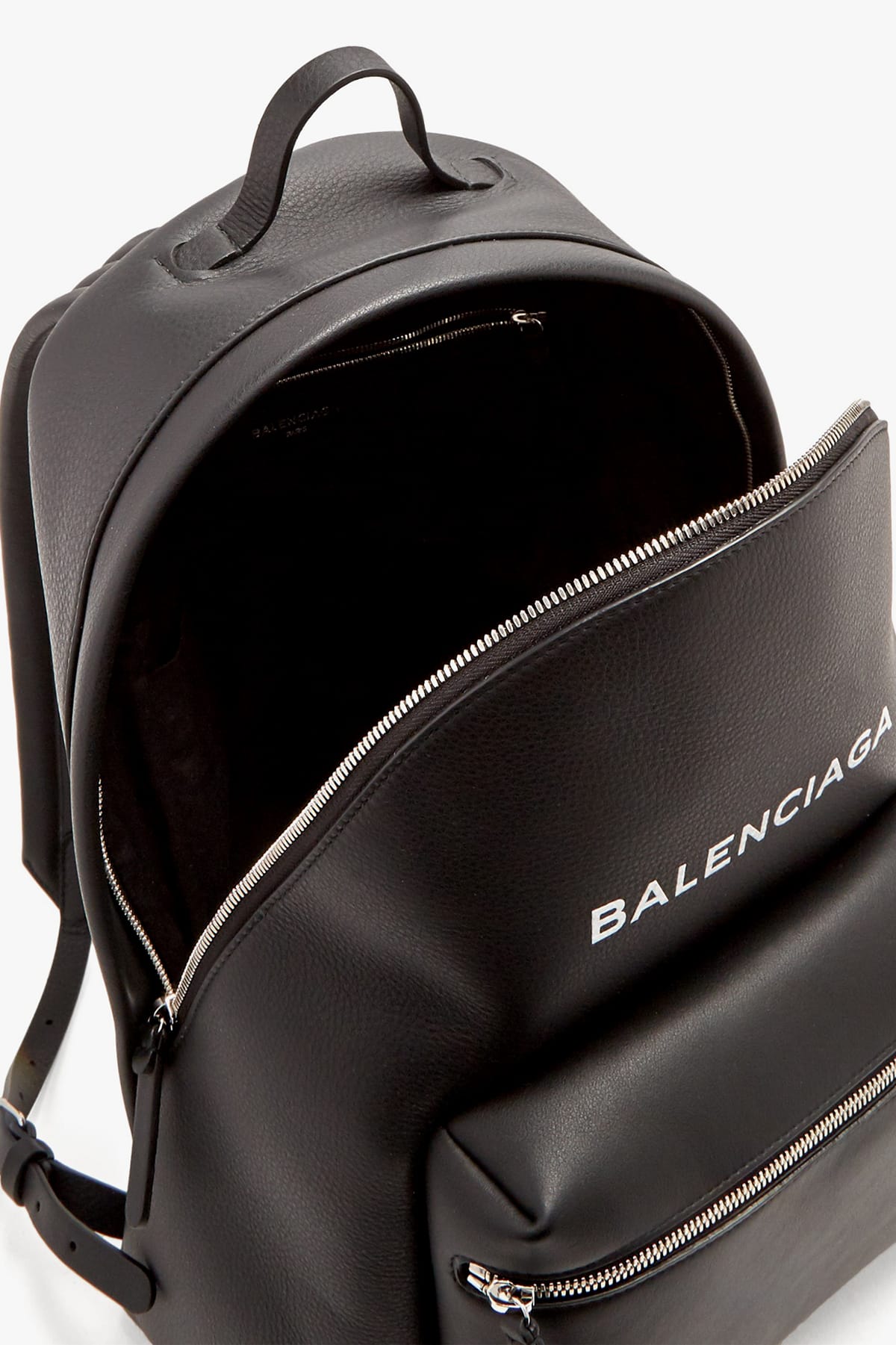 balenciaga backpack leather