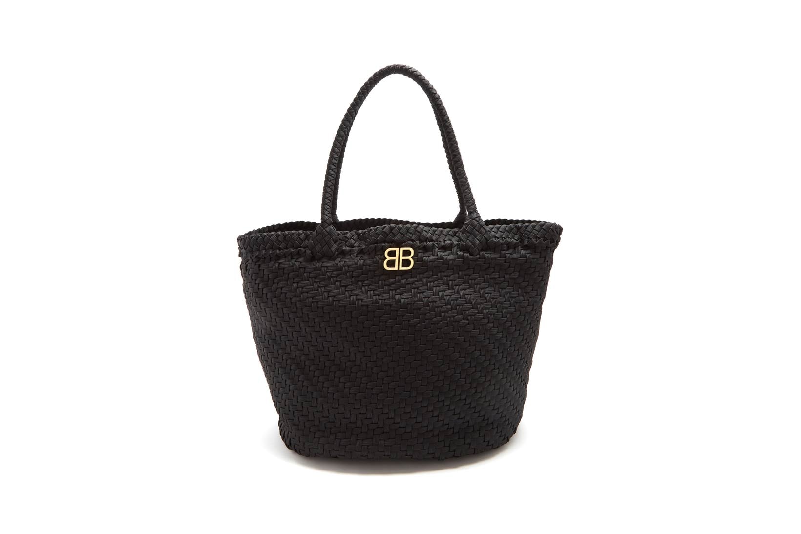 Balenciaga Shoelace Tote Bag Black