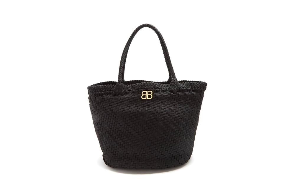Balenciaga Shoelace Tote Bag Black