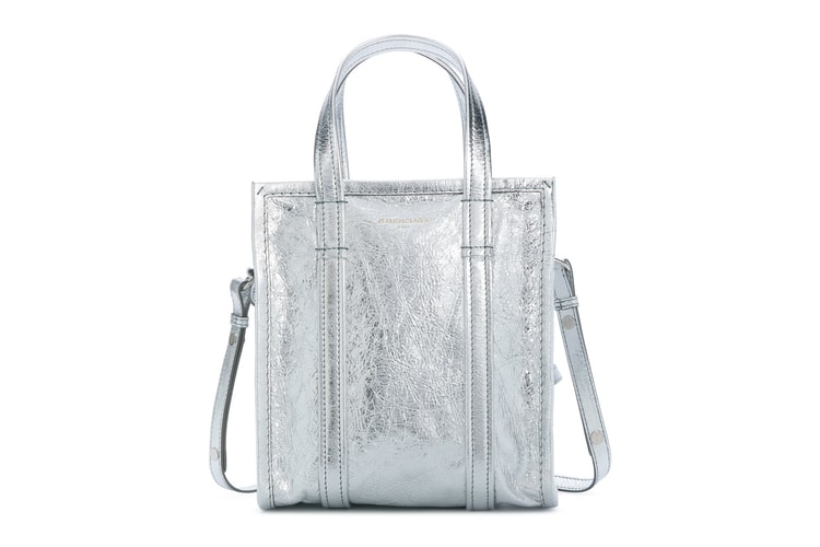 Balenciaga's Silver Tote Bag Is What Dreams Are Made Of