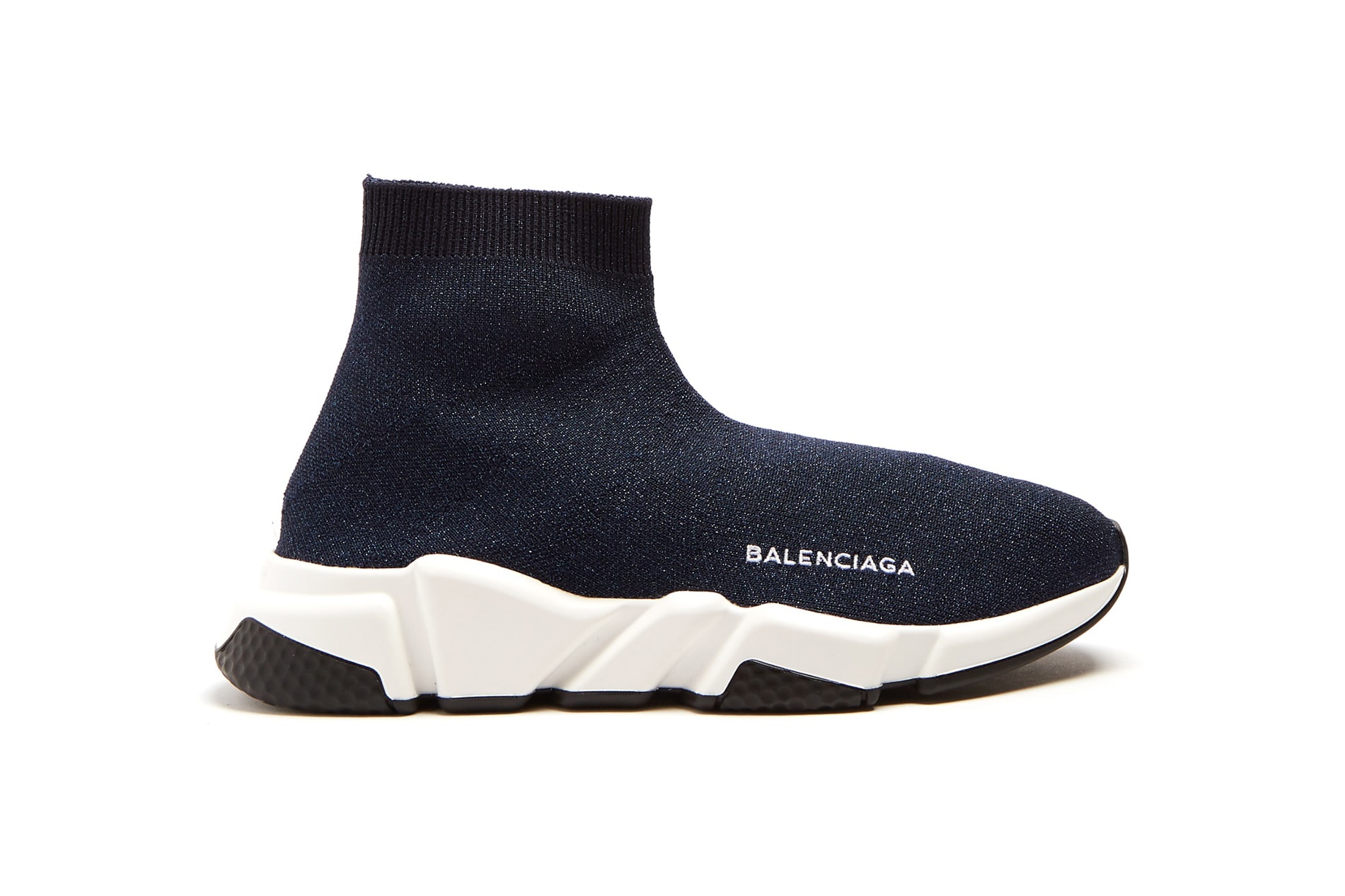 Balenciaga Speed Trainer Runner Sneaker Sock Shoe Glitter Logo Colorway Popular Where to Buy Silhouette