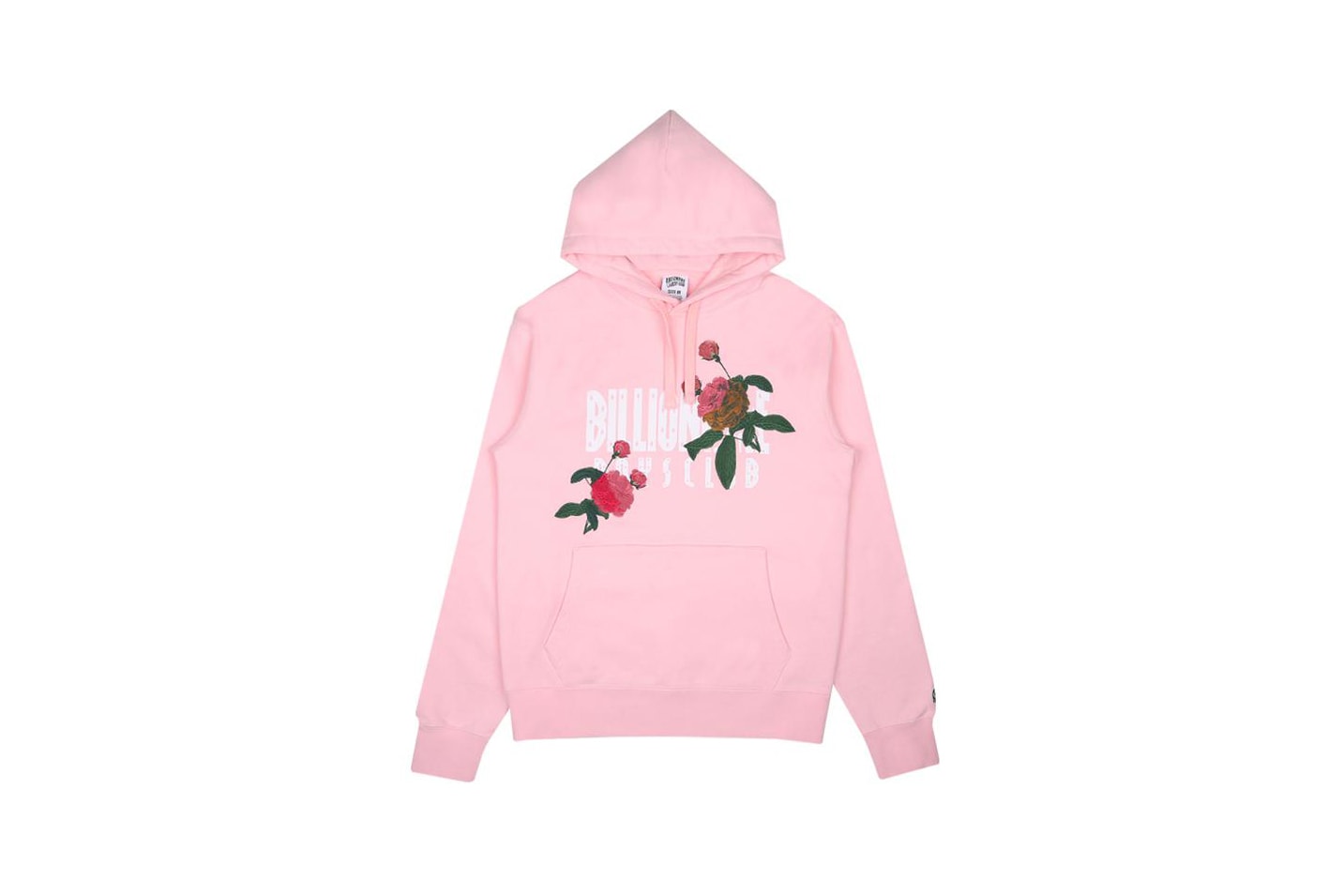 Billionaire Boys Club Spring 2018 Embroidered Floral Hoodie Pink
