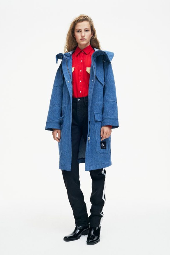 Calvin Klein Jeans Raf Simons Spring/Summer 2018 Collection Lookbook Denim Fashion