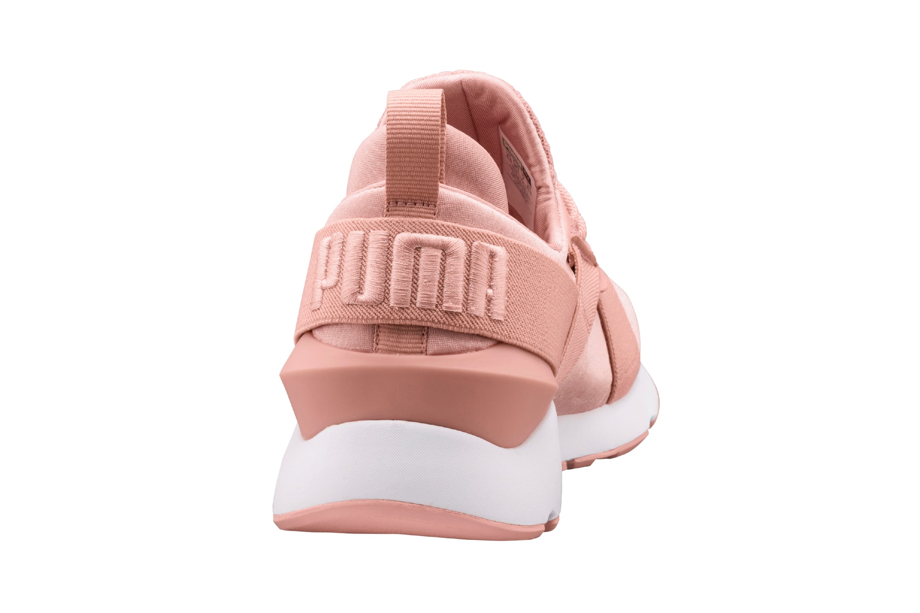 Cara Delevingne PUMA Ambassador Muse X Strap Campaign Sneaker Pink Peach Print Ad Do You