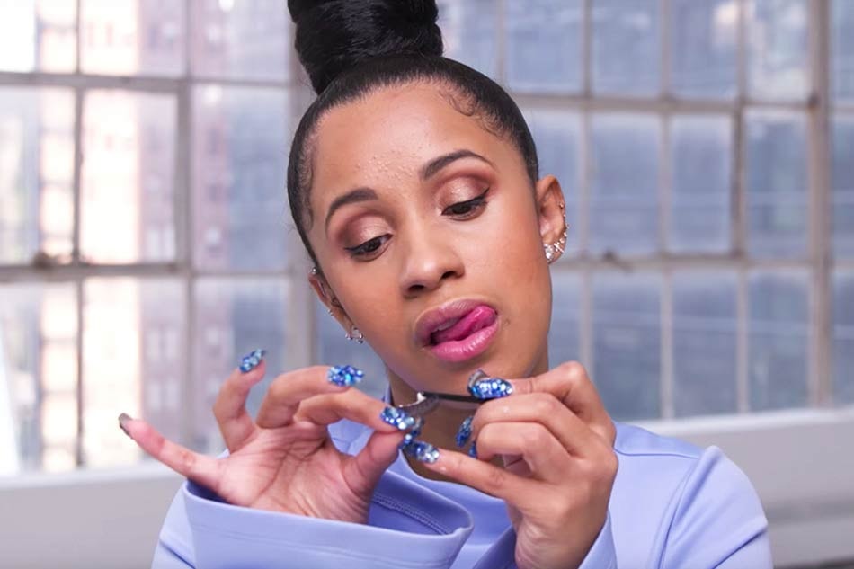 Cardi B Shows Us Her 90-Second Makeup Routine