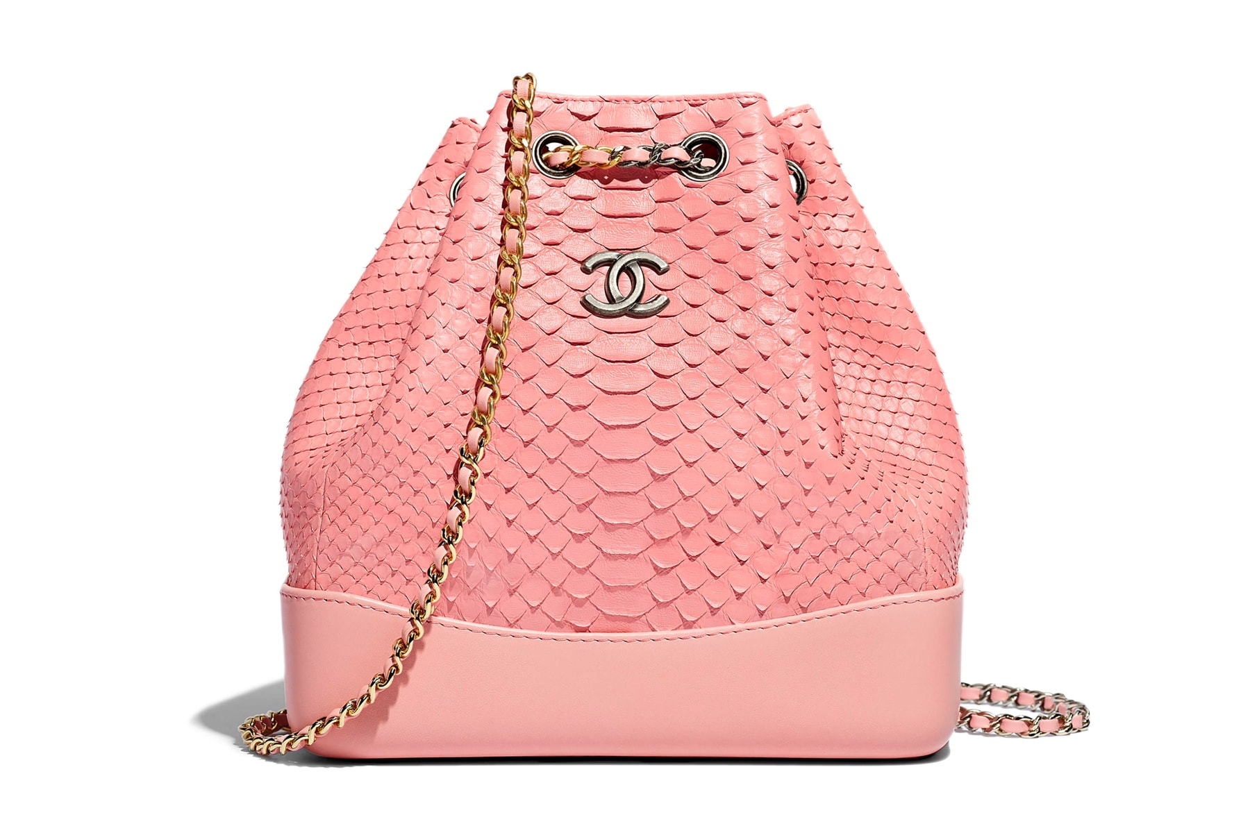 Chanel Gabrielle Backpack Pink Bag Spring Summer 2018 Pre Collection Pastel