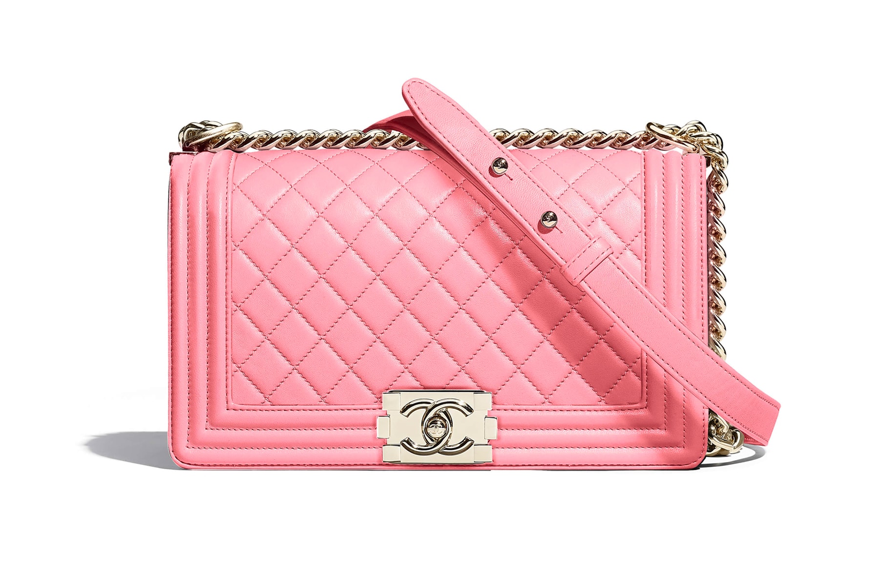 Chanel Boy Bag Spring Summer 2018 Pre Collection Pink