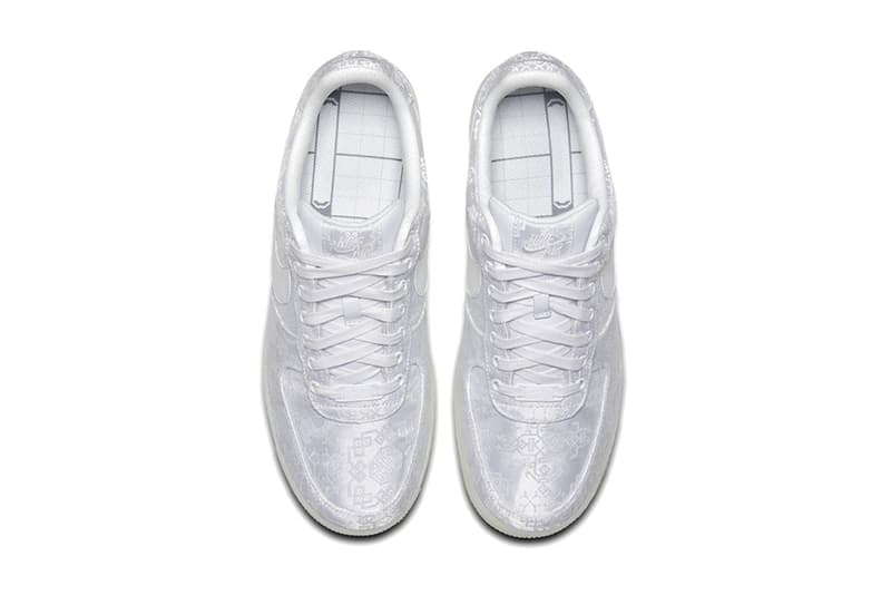 CLOT edison chen nike air force 1 premium chinese embroidery white silk 2018 release info where to buy