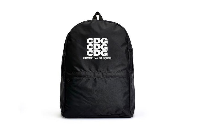COMME des GARÇONS' New Logo Backpack Will Complete Your All-Black Fits