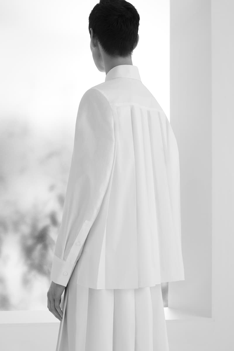 COS Spring/Summer 2018 Campaign White Top Back View