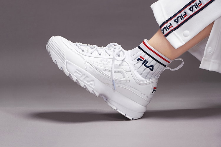 FILA Drops Its Very Own Sock Sneaker with the Disruptor EVO Sockfit
