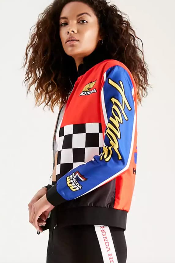 Forever 21 Motocross Honda Collection Capsule Race Inspired Colorful Sportswear Gear