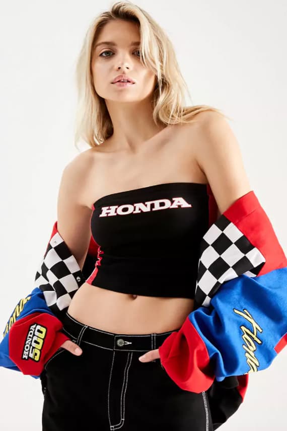 Forever 21 Motocross Honda Collection Capsule Race Inspired Colorful Sportswear Gear