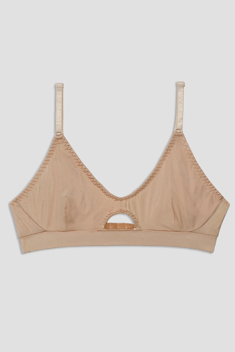 Frank and Oak Sokoloff Lingerie Underwear Beige Tan Bra