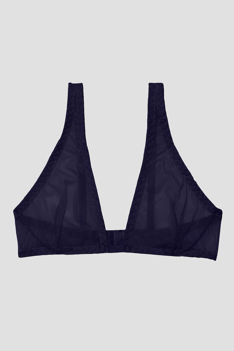 Frank and Oak Sokoloff Lingerie Underwear Black Bra