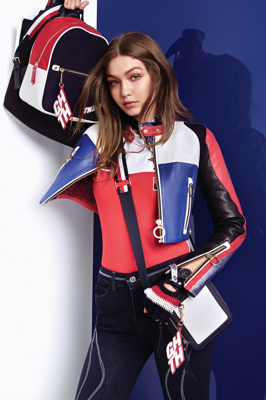 Gigi Hadid x Tommy Hilfiger Spring 2018 Collection Tommy x Gigi Lookbook Capsule Reveal Launch American Race inspired