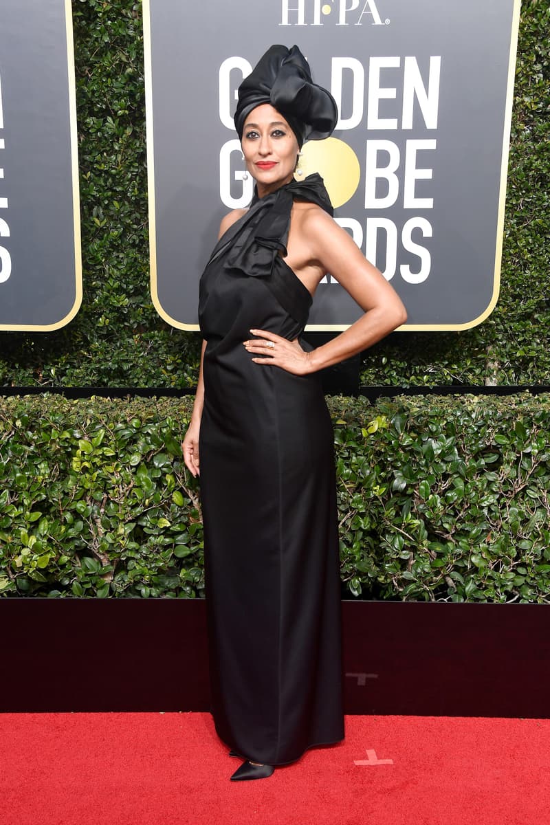 2018 Golden Globes Awards Red Carpet Looks Time's Up Movement Hollywood Entertainment Solidarity MeToo Sexual Assault Initiative Actresses Kendall Jenner Millie Bobby Brown Zoe Kravitz Reese Witherspoon Alicia Wikander