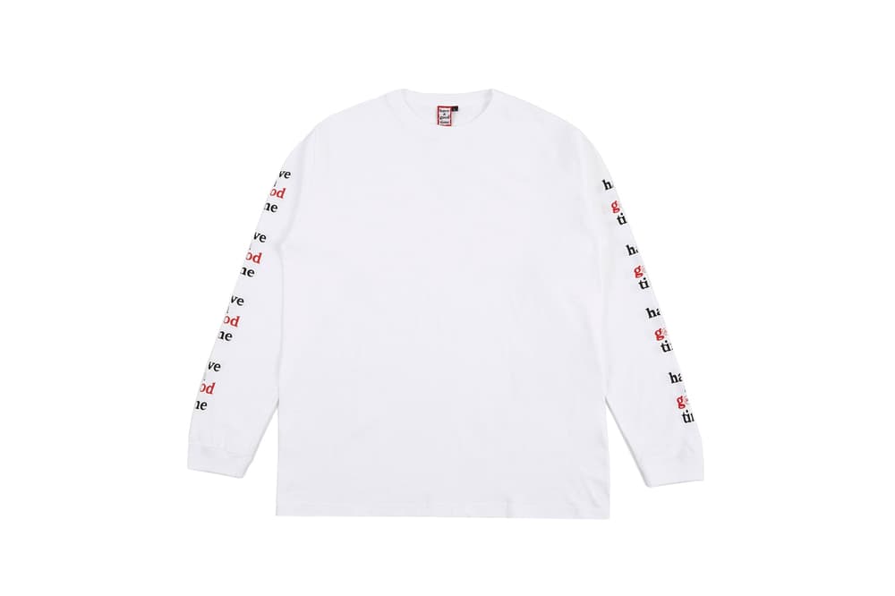 goodhood store london have a good time capsule collection collaboration t-shirt