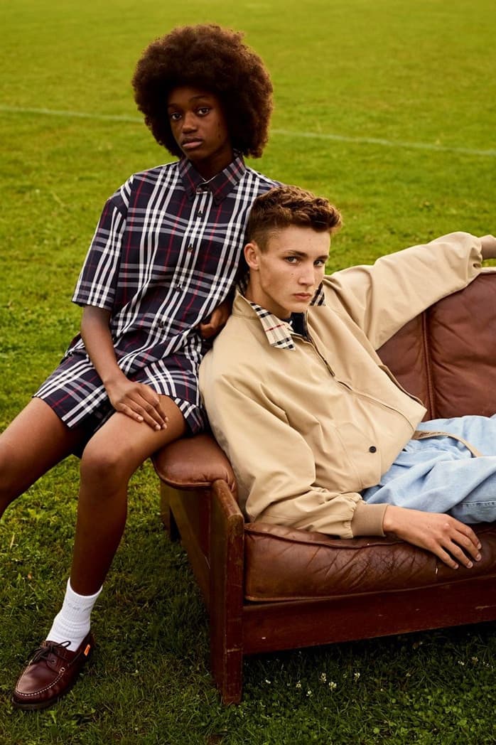 Gosha Rubchinskiy Burberry Collaboration Collection Nova Check Pattern Sportswear Limited Edition Capsule