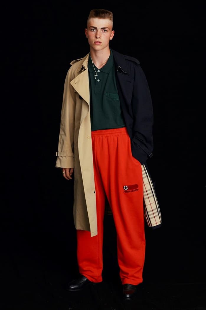 Gosha Rubchinskiy Burberry Collaboration Collection Nova Check Pattern Sportswear Limited Edition Capsule