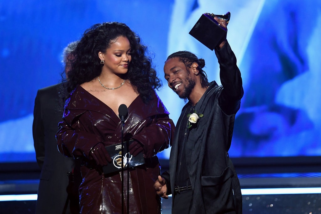 Full List of 2018 Grammy Award Winners Kendrick Lamar Rihanna Bruno Mars Lady Gaga Alessia Cara Cardi B