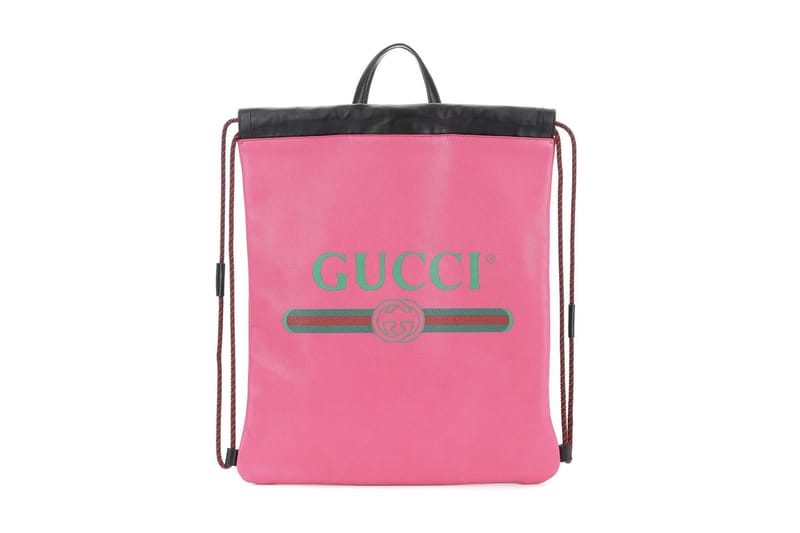 designer drawstring bag