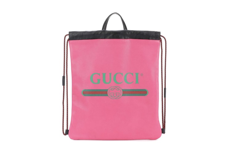 OMG, Gucci Just Dropped the Ultimate Drawstring Backpack