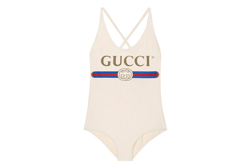 Gucci's Vintage Logo Swimsuit Is Going to Be the Hottest Item This Summer