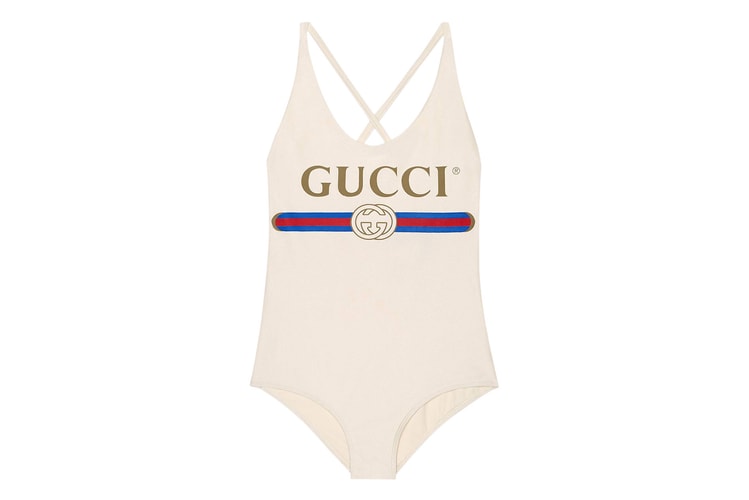 Gucci's Vintage Logo Swimsuit Is Going to Be the Hottest Item This Summer