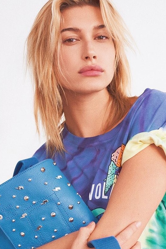 Hailey Baldwin in Zadig & Voltaire Campaign Fashion Makeup Fresh Au Naturale Natural Beauty Fresh Faced