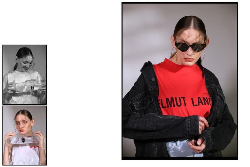 HBX editorial womens streetwear bloomwood Helmut Lang Alexander Wang Calvin Klein Jeans buy