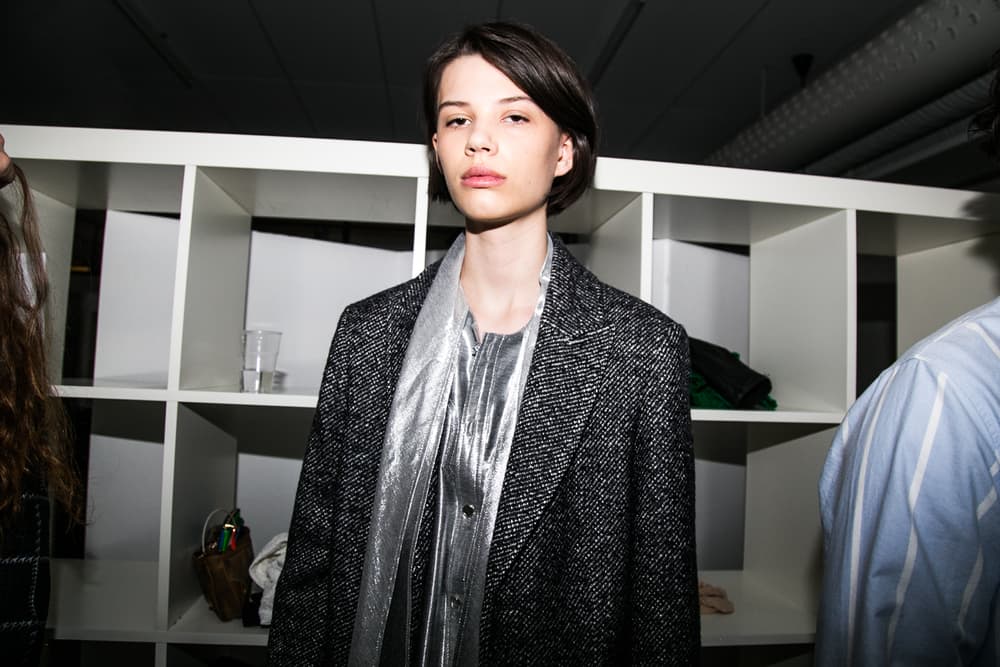 HOPE stockholm fashion week backstage aw18 fw18 fall winter autumn 2018 show bts unisex genderless gender neutral menswear womenswear