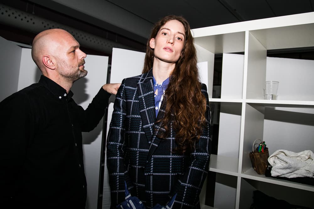 HOPE stockholm fashion week backstage aw18 fw18 fall winter autumn 2018 show bts unisex genderless gender neutral menswear womenswear