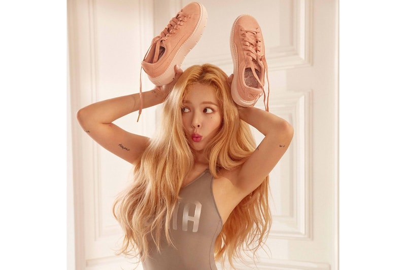 Hyuna Kpop Puma Platform Trace Do You Campaign